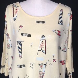 Keneth Too! Nautical Top